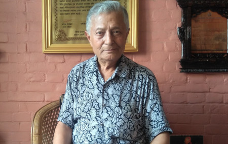 प्रेमध्वज प्रधान। तस्बिरः प्रभाकर गौतम/सेतोपाटी