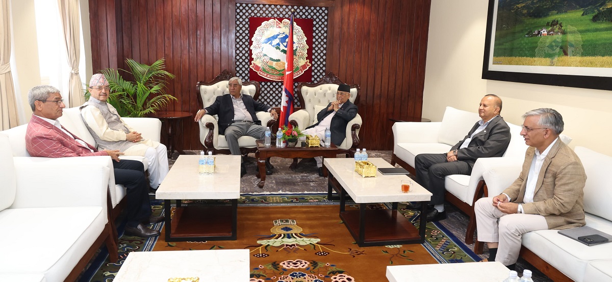 तस्बिर: प्रधानमन्त्रीको सचिवालय।