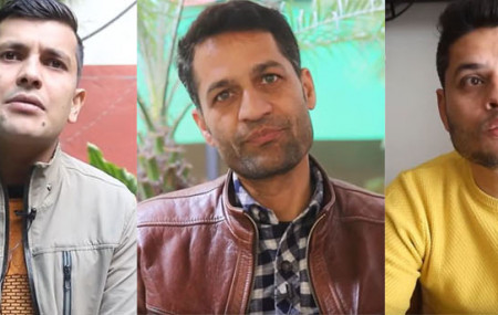 होटल व्यवसायीहरू बायाँबाट क्रमश:  राममणि रिजाल,दीपक सापकोटा,रामशरण उप्रेती,विनोद सापकोटा, दीपक पाण्डे