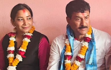 रेनु र चित्रसेन। फाइल तस्बिर।