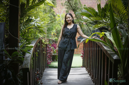 रिस्ता गुरूङ। तस्बिरः नवीनबाबु गुरूङ/सेतोपाटी