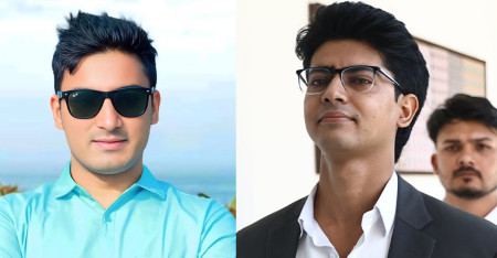 जगत बिक (बायाँ) र मिराज ढुंगाना