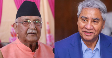 पुरानो सत्ता साझेदार एमालेको पछि पछि लागेको हो कांग्रेस?