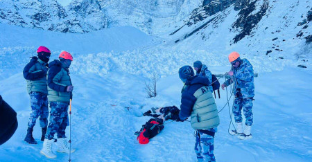 तस्बिरः सशस्त्र प्रहरी।