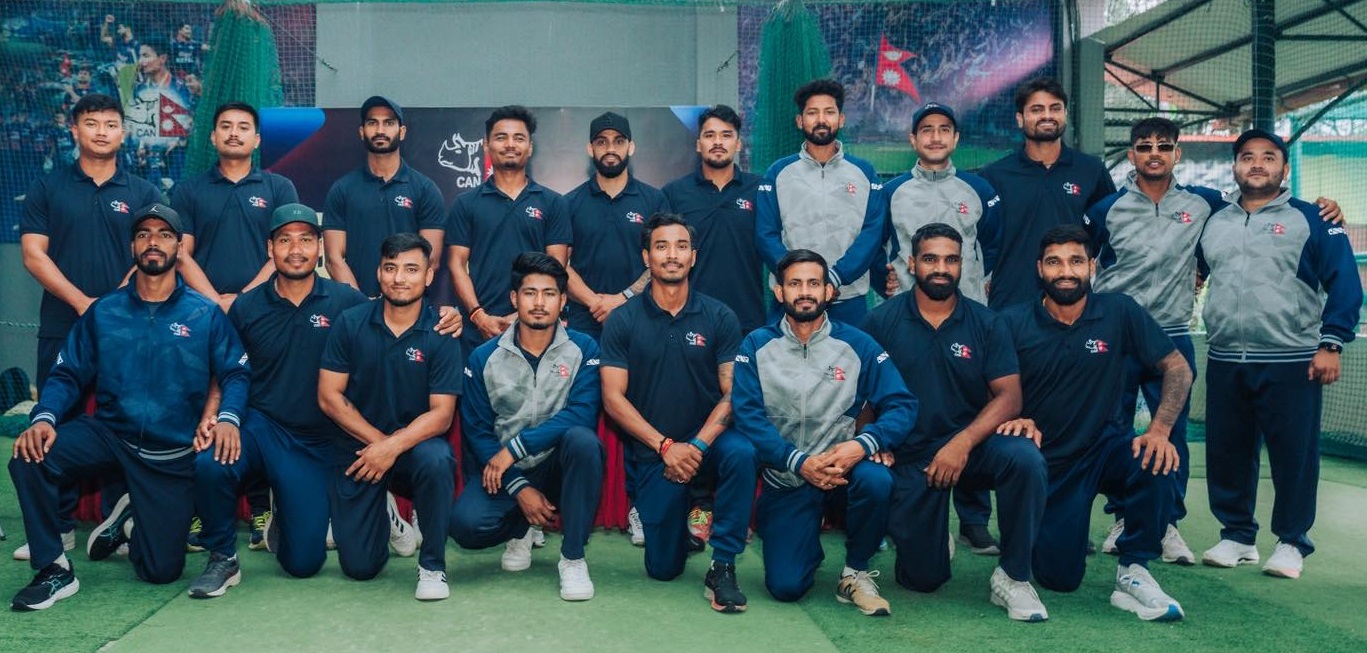 भिसाका कारण नेपाली क्रिकेट टोली युएई प्रस्थान गर्न ढिलाइ