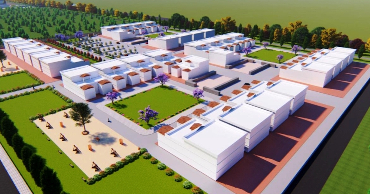 बर्दिबास मेडिकल कलेजको अनुमानित नक्सा।