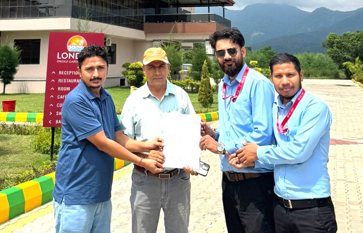 एनआइसी एसिया बैंकका ग्राहकलाई लन्डन ब्रिज गार्डेन रिसोर्टमा १० प्रतिशत छुट