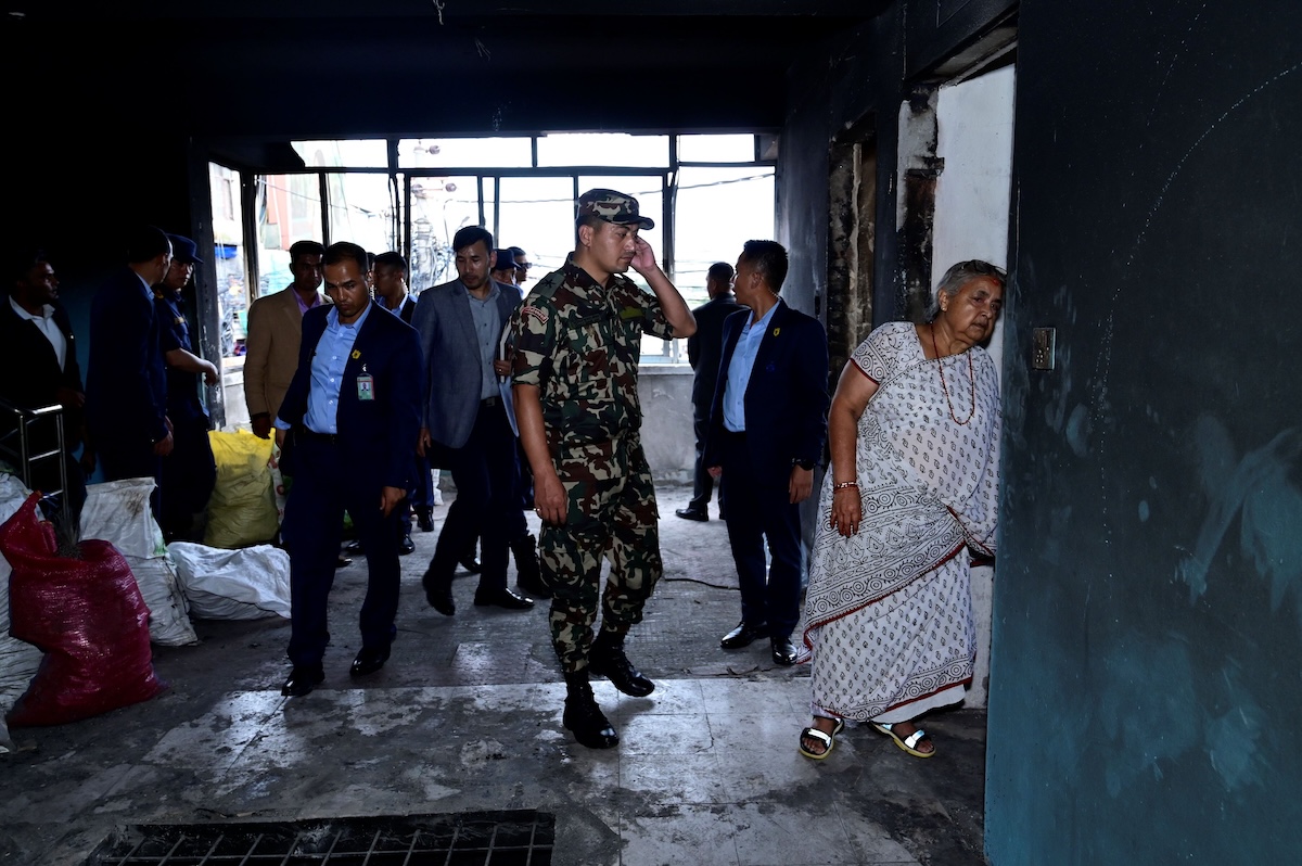 भदौ २४ को आगजनी र तोडफोडमा मुख्यगरी सुकुम्बासी र कैदीबन्दीको संलग्नता रहेको प्रहरी ब्रिफिङ