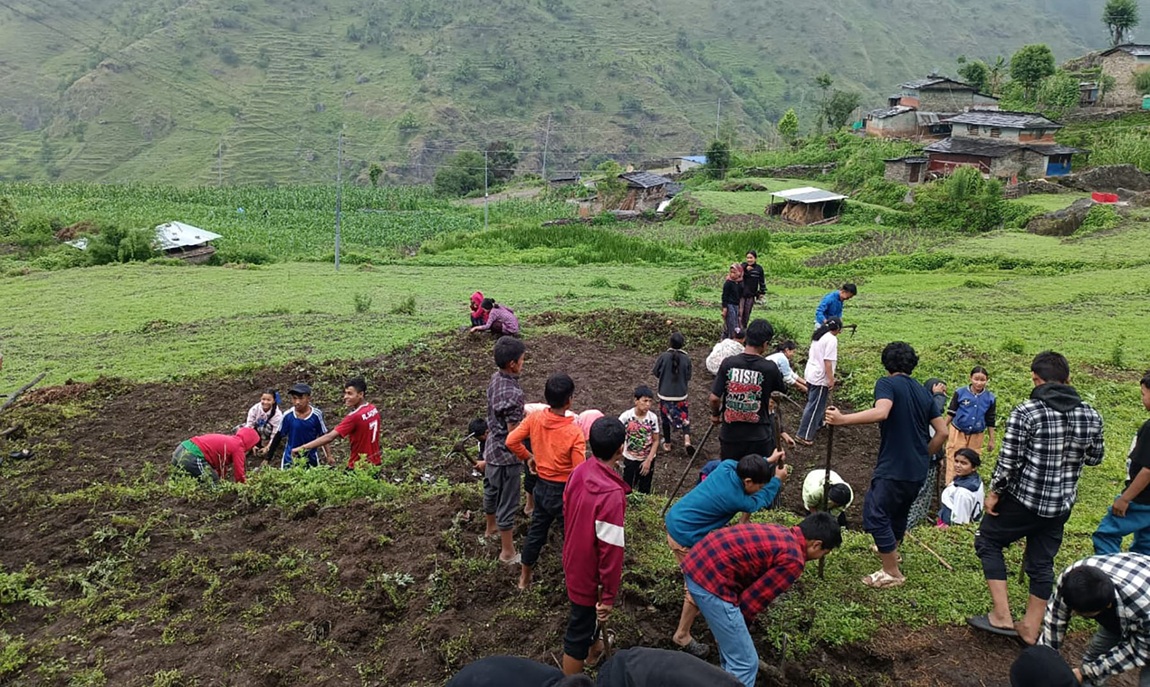 आजका तस्बिरः साउन १८