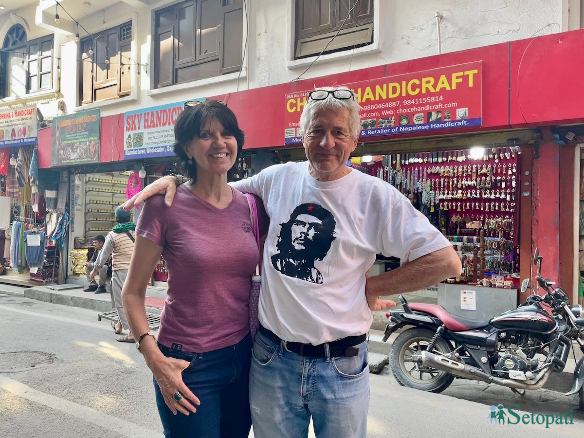 सिल्भी र सिल्भान। तस्बिर: आर्या श्रेष्ठ/सेतोपाटी