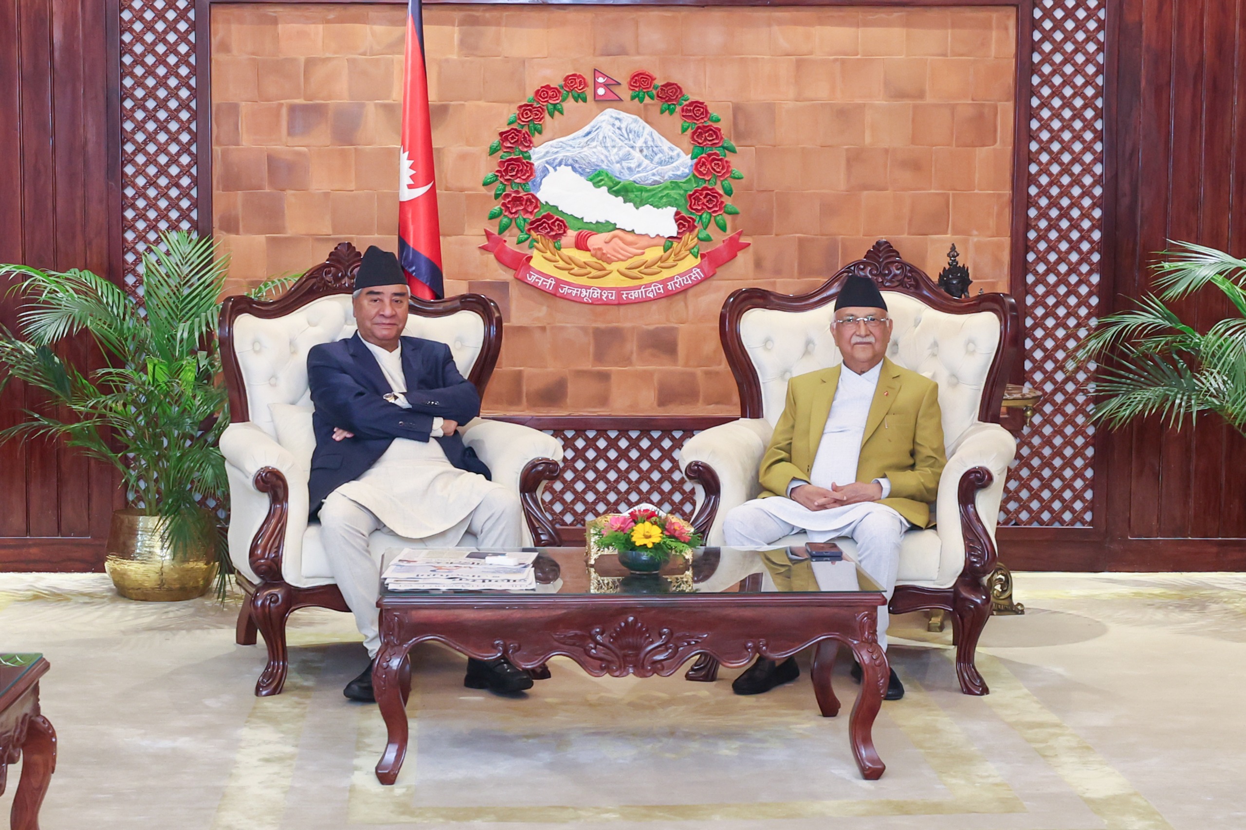 तस्बिर: प्रधानमन्त्रीको सचिवालय।