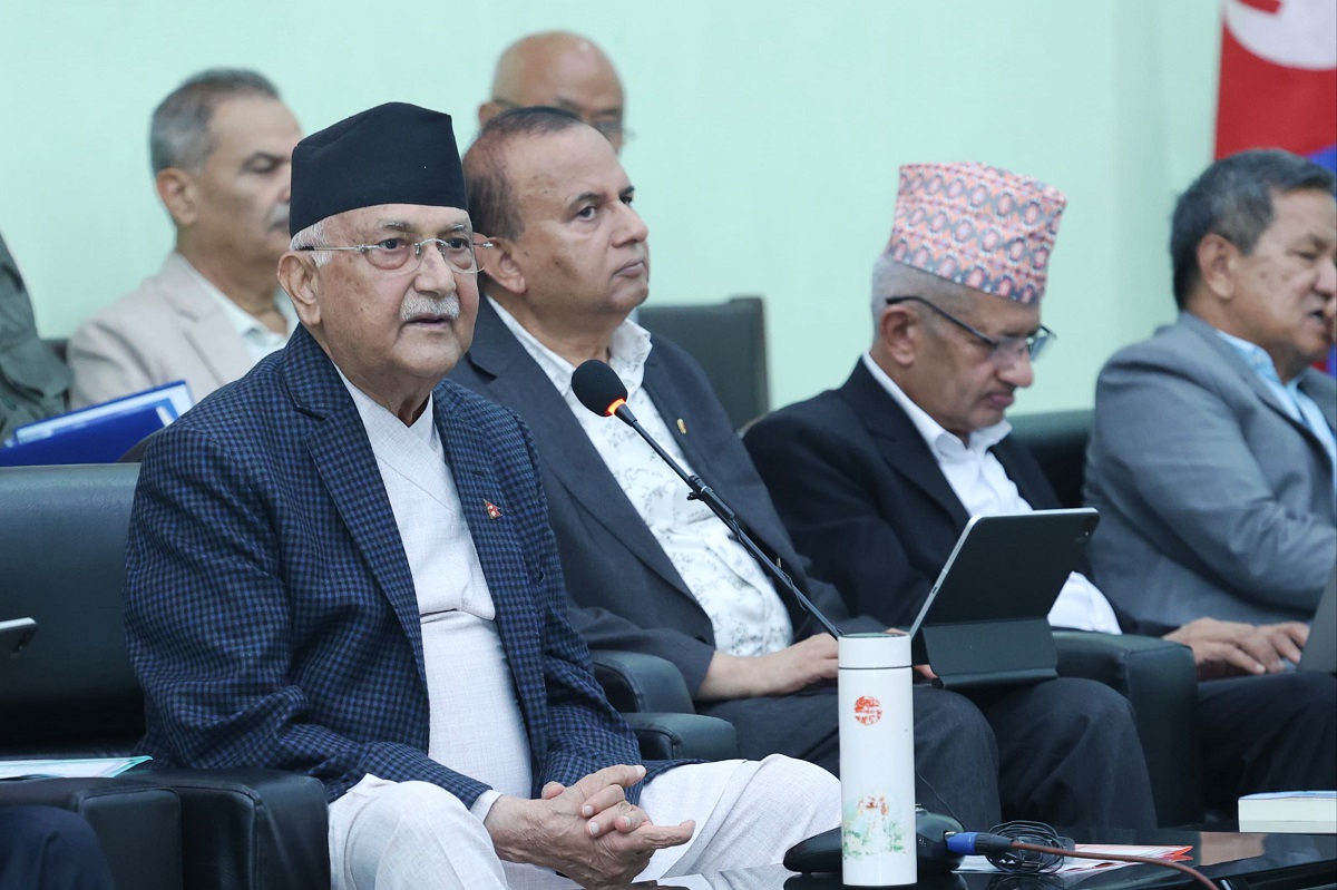 तस्बिर: प्रधानमन्त्रीको सचिवालय।