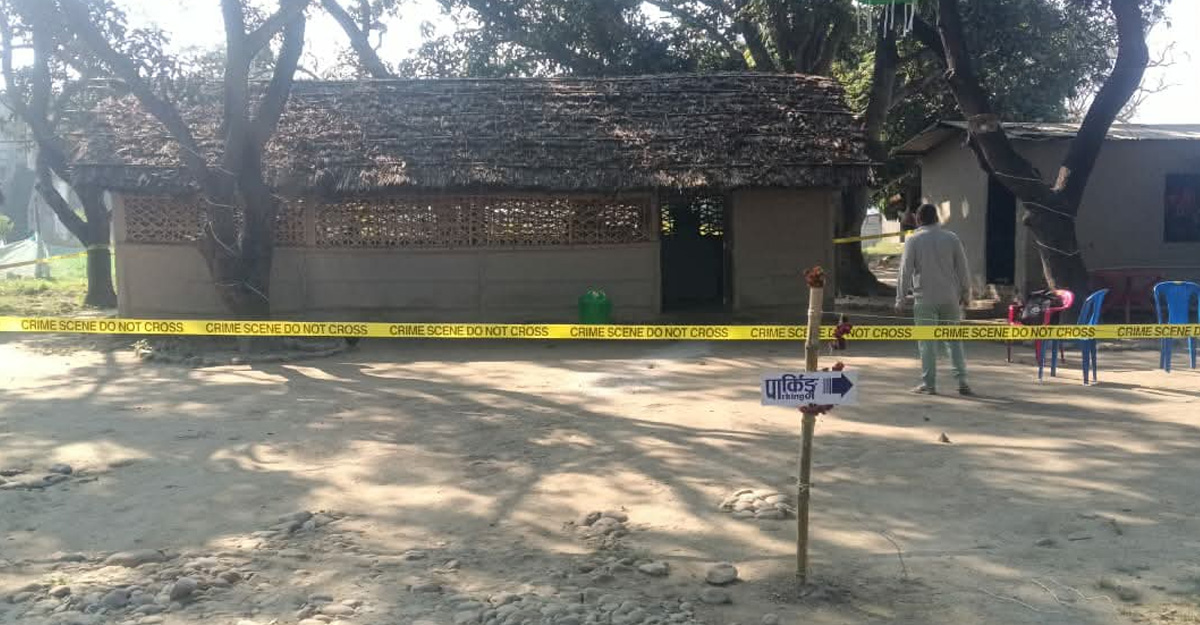 घटनास्थल।