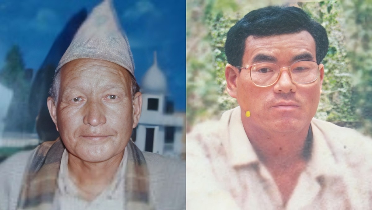 दिलमान गुरूङ (बायाँ) र ईश्वर गुरूङ