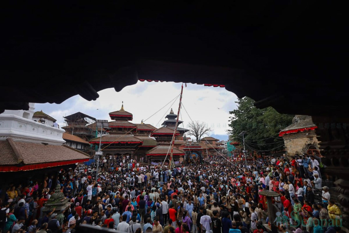 काठमाडौं उपत्यकामा इन्द्रजात्रा सुरू (तस्बिरहरू)