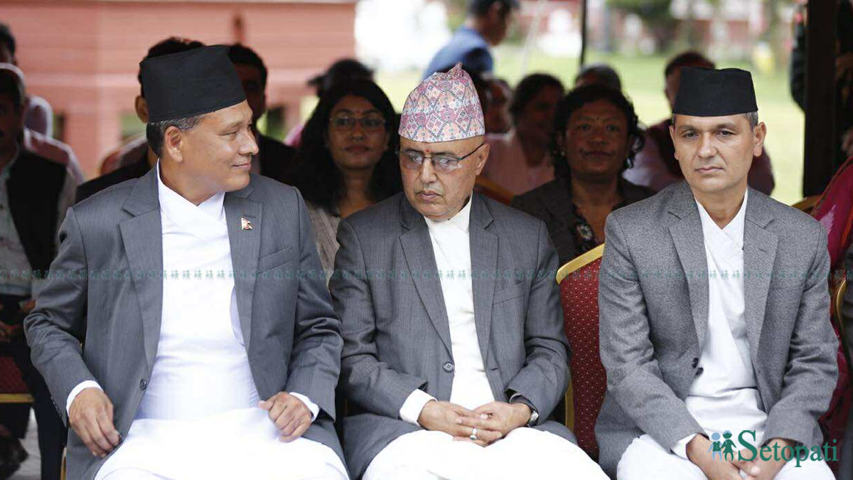 एकसाथ देखिए नवनियुक्त तीन मन्त्री