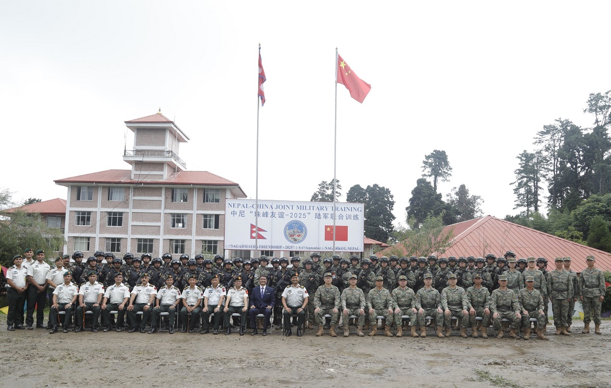नेपाली सेना र चीनको जनमुक्ति सेनाको संयुक्त अभ्यास सुरू