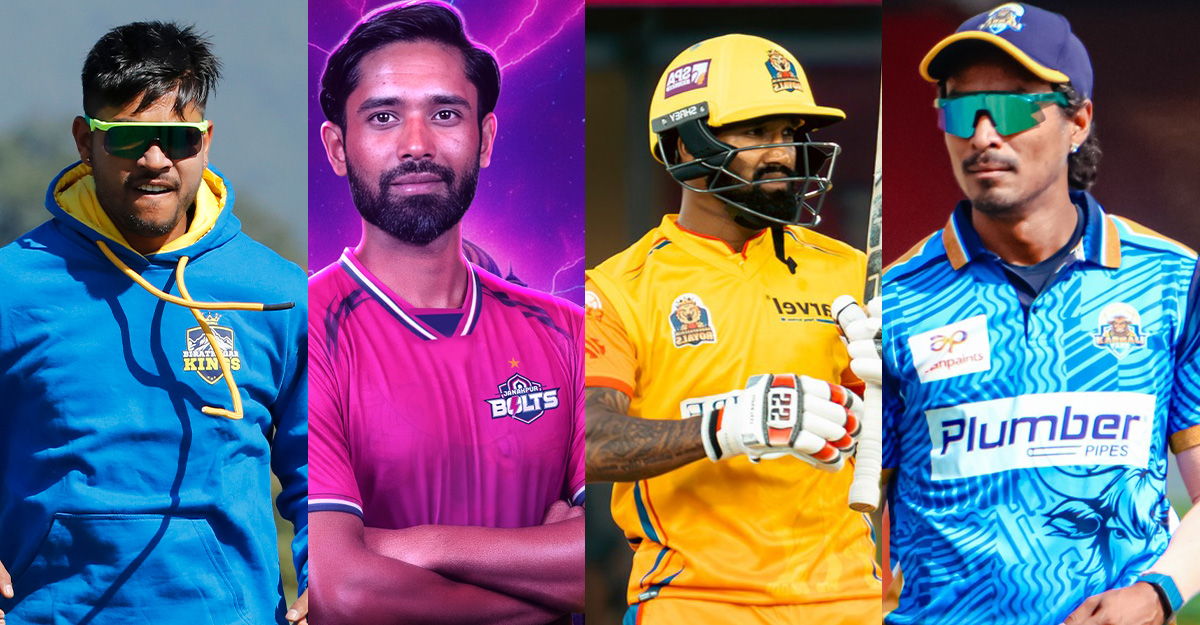 सन्दीप, अनिल, दीपेन्द्र र सोमपाल। फाइल तस्बिर।