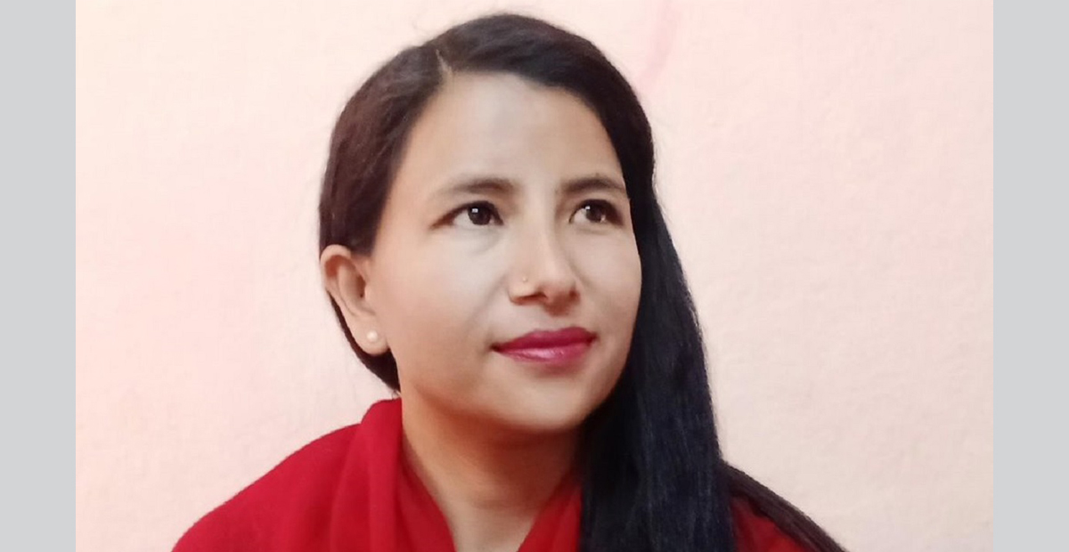 अनेरास्ववियु (क्रान्तिकारी) की अध्यक्ष पञ्चा सिंह। फाइल तस्बिर।