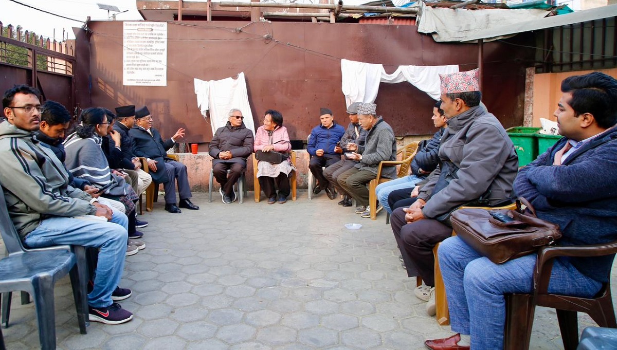 तस्बिर: प्रचण्डको सचिवालय