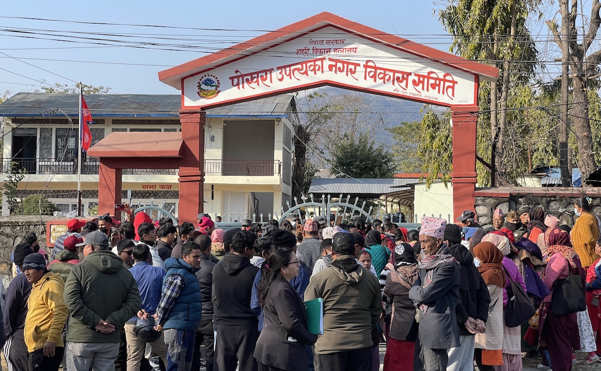 पोखराको झाँक्रीखोलामा फोहोर प्रशोधन केन्द्रसहित ल्यान्डफिल बनाउने भनिएपछि विरोधमा स्थानीय।