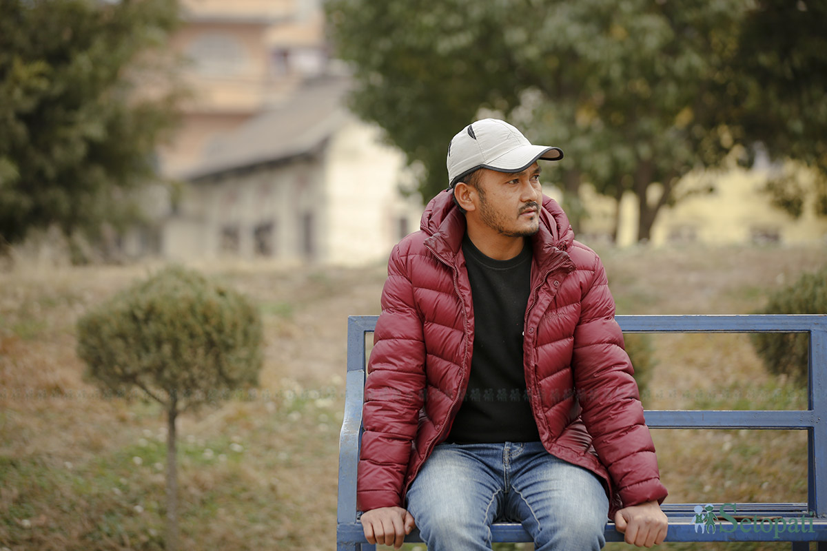 राजु स्याङ्तान। तस्बिरहरू: नवीनबाबु गुरूङ/सेतोपाटी