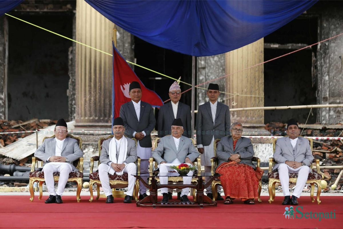 मन्त्रीहरूको शपथ ग्रहणमा सभामुख र उपसभामुख किन भए अनुपस्थित?