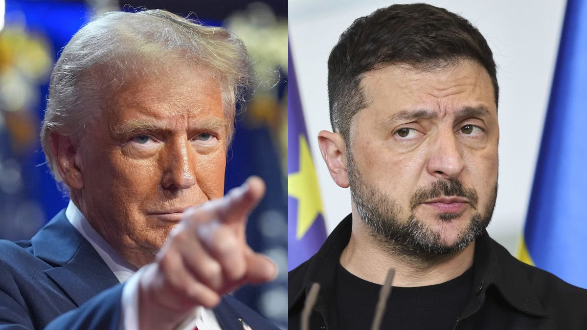 ट्रम्प र जेलेन्सकी। फाइल तस्बिर।