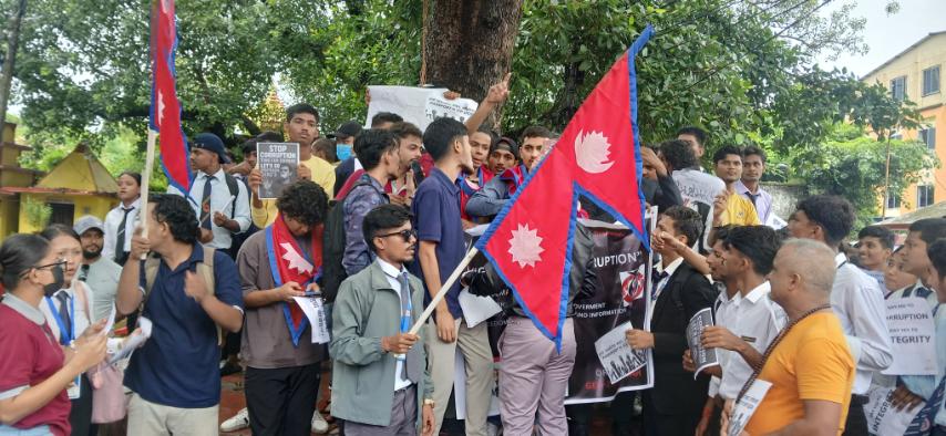 विराटनगरमा पनि जेनजीको प्रदर्शन (तस्बिरहरू)