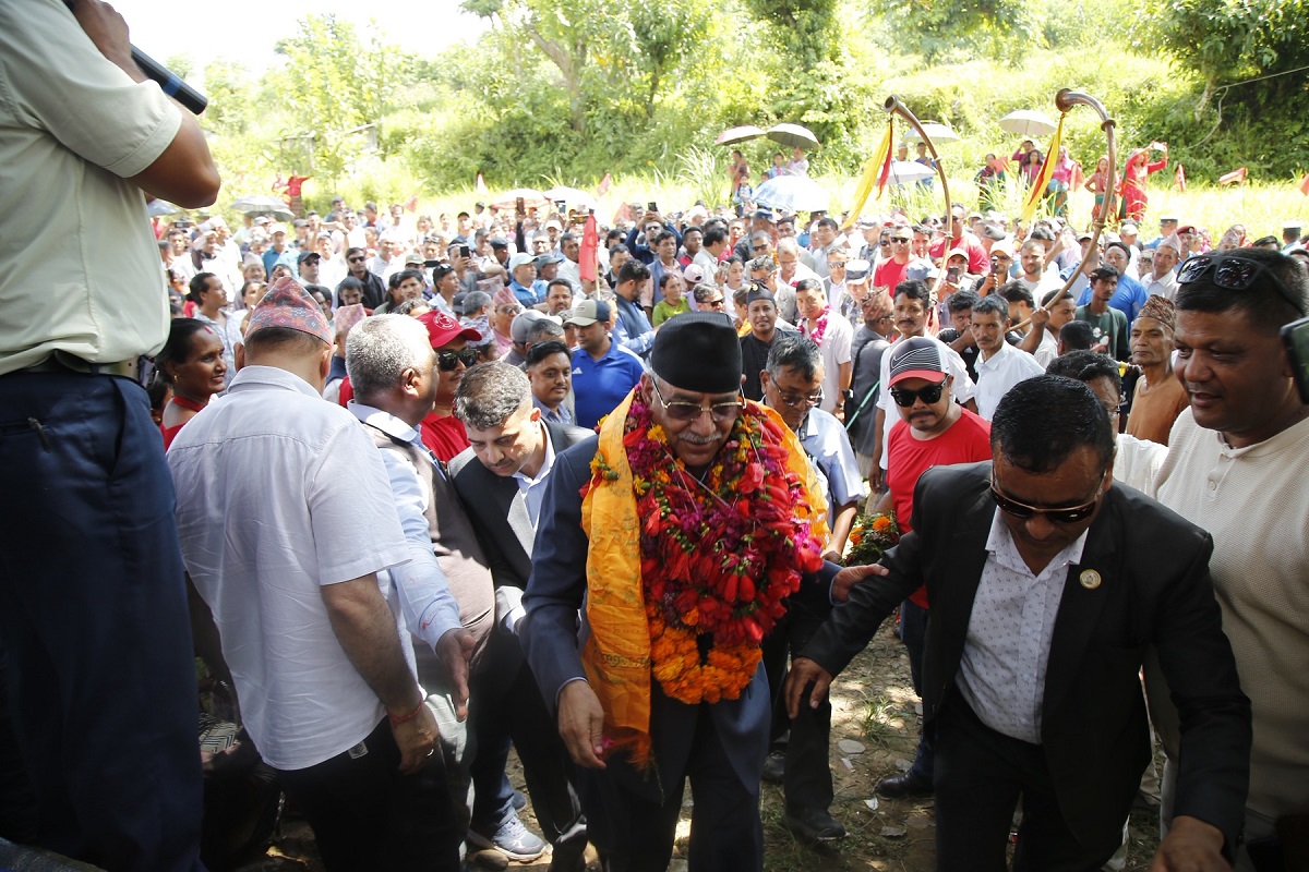 स्थिति थप बिग्रन नदिन सरकारले कदम चालोस्: प्रचण्ड